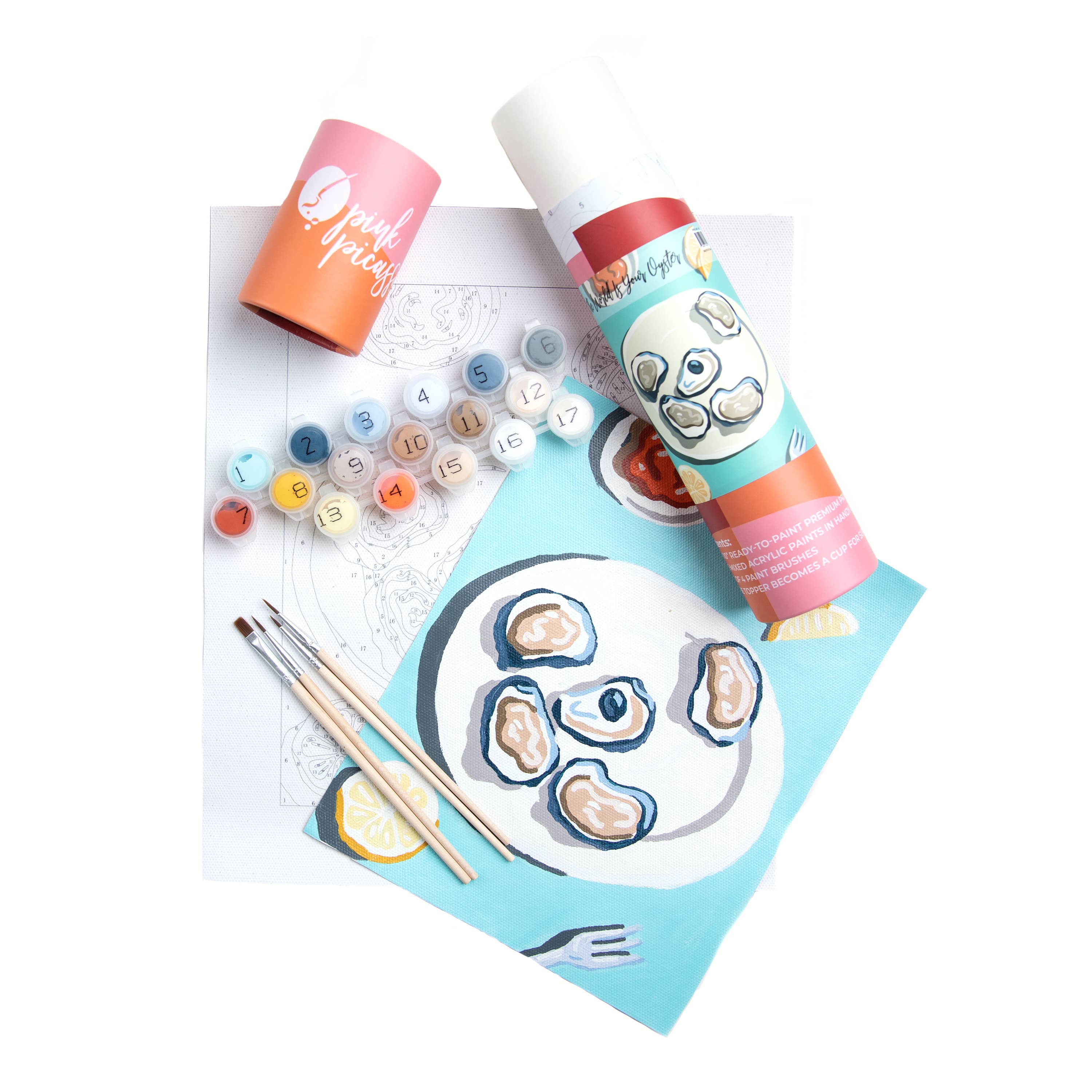 Pink Picasso Kits – Engroshandel DIY-hobbysæt – Verden er din østers2