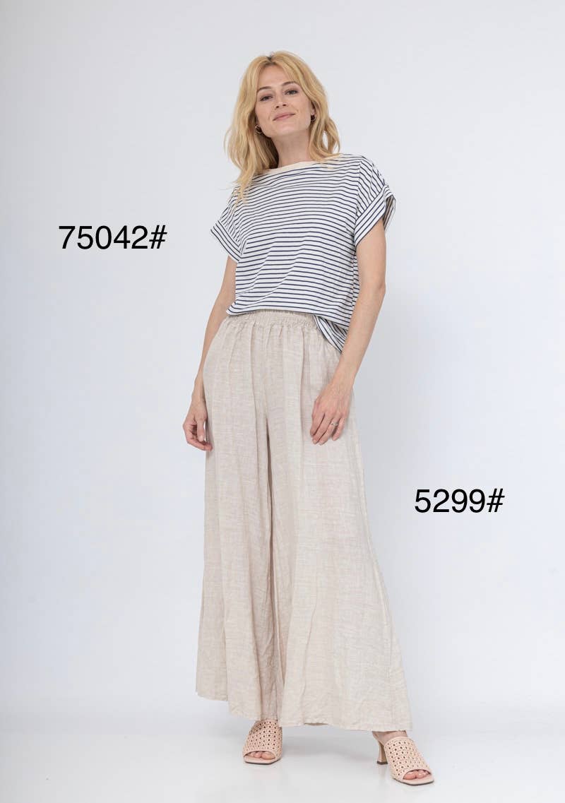 LINEN & COTTON HOUSE – wholesale Pants – Women's – 5299 100% LINEN PANTS BEST SELLER, SPRINT SUMMER CLOTH56