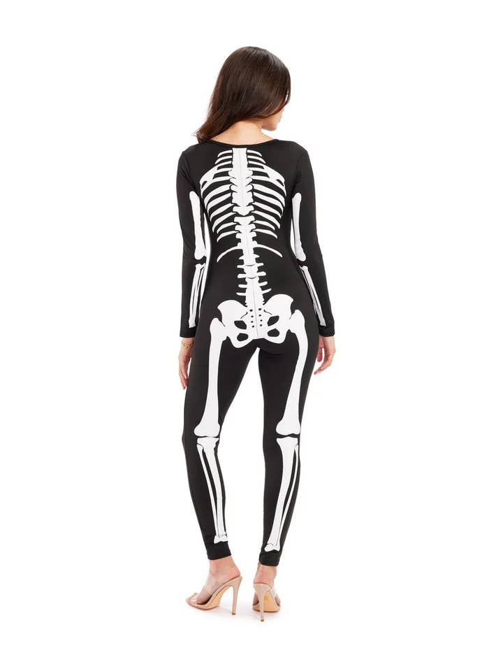 Tipsy Elves - Wholesale Costume - Women's - Skeleton Bodysuit - Women's Onesie Halloween Costume
