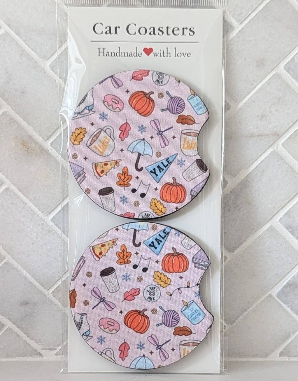 Sweet Bean Candle Collective - Wholesale Car Coaster - Women's - Gilmore Girls Inspired Car Coasters2