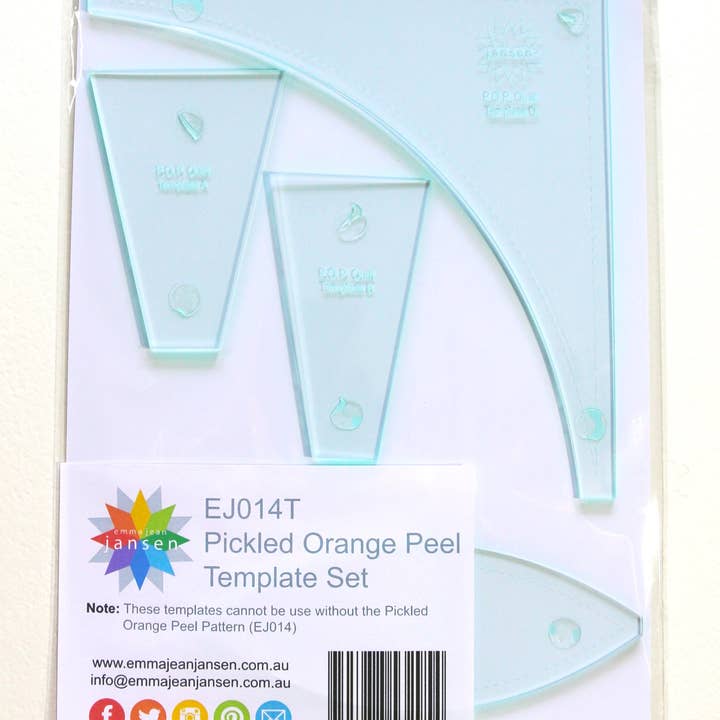emma jean jansen - Wholesale Craft tool - • Wholesale - Pickled Orange Peel Quilt Pattern17