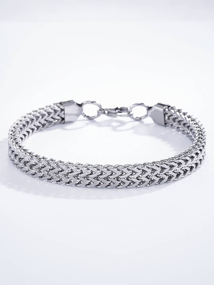 Stainless steel bracelet 324OP44 for wholesale by BYREN | ÉLINE L'ATELIER