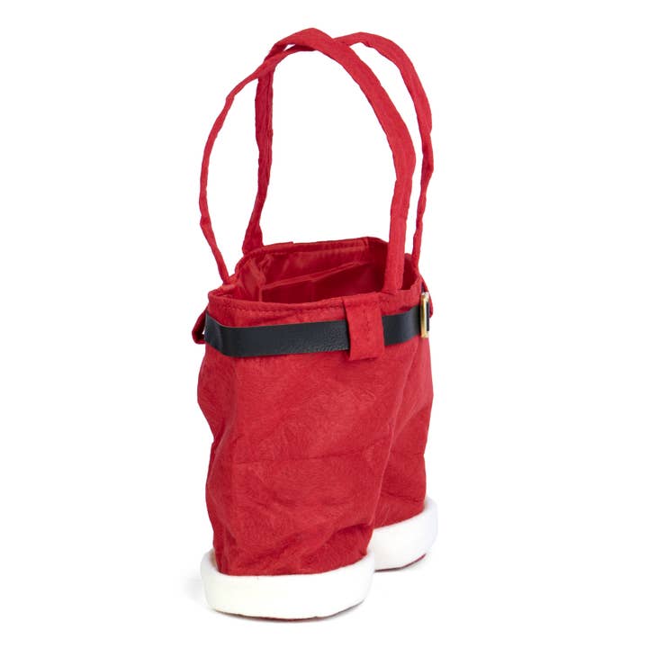 Willow Group - Wholesale Gift Bag - Felt Santa Pant Christmas Holiday Wine Gift Bag2
