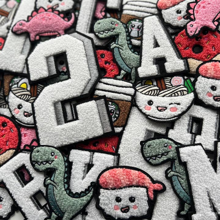 TINY YOU - Wholesale Patch - Tyrannosaurs Chenille Patch - Iron on - Sew on - Transfer8