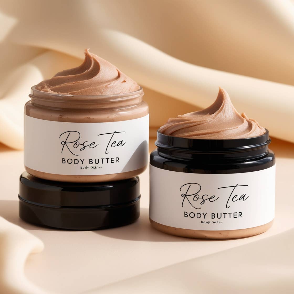 Beautique Goals - Wholesale Body balm/butter - Lichaamsboter met rozenthee 1