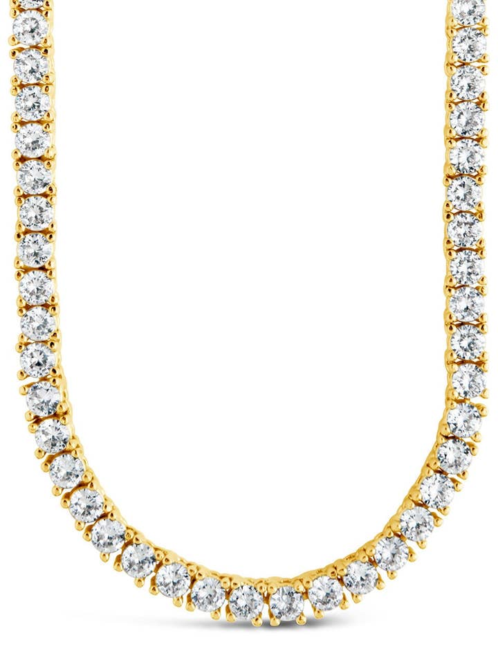 Collier de tennis Cecil CZ pour la vente par Sterling Forever