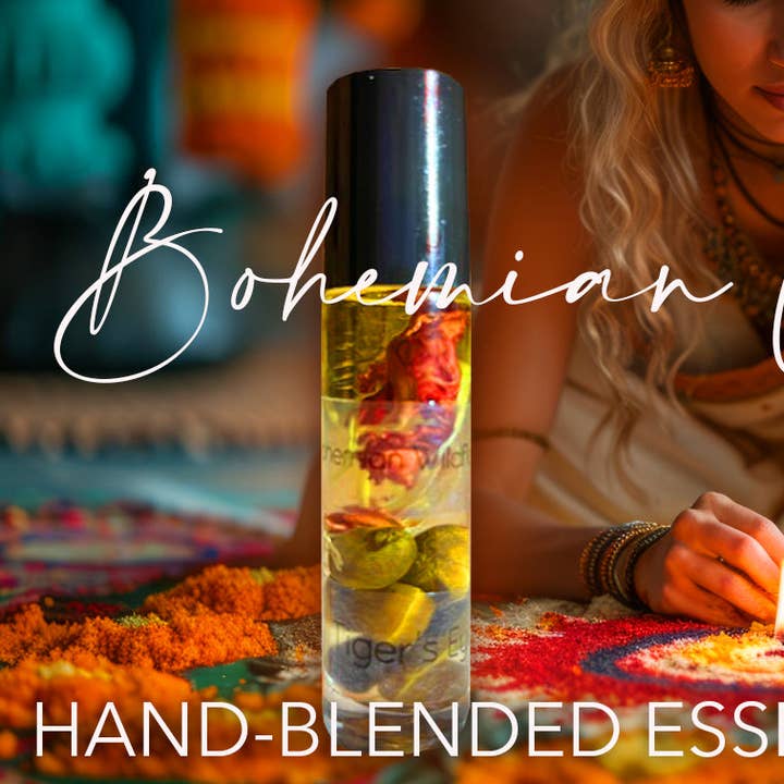 Bohemian Wildflower - Tiger's Eye infused for wholesale by Rainwater-Apothecary