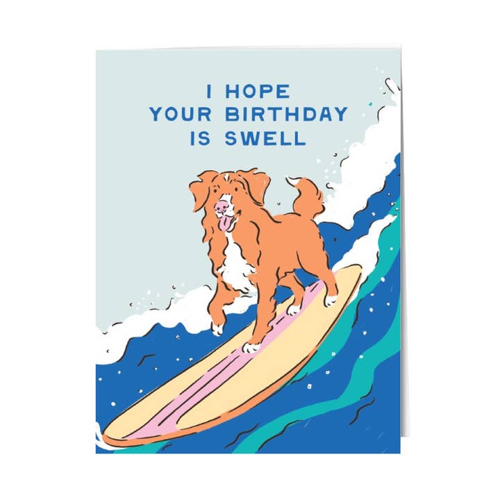 Swell Birthday for wholesale by Paper Protégé