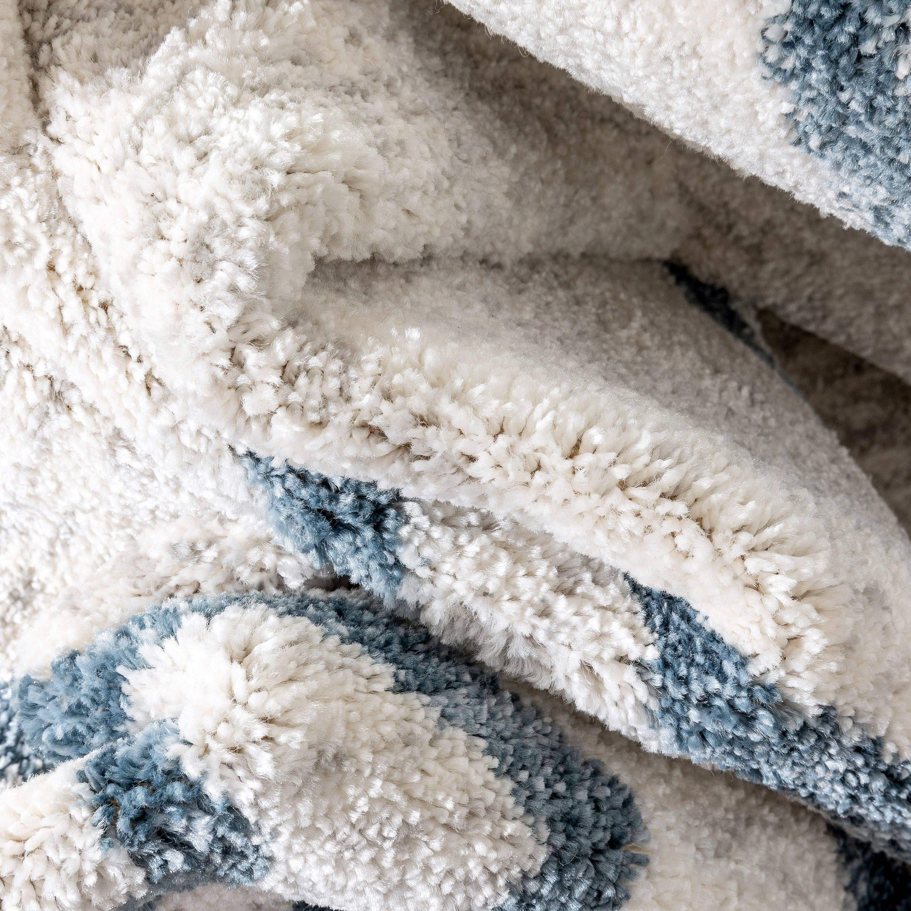 Well Woven – Großhandel Teppichvorleger – Kind & Baby – Reeve Moderner Zick-Zack-Zick-Zack-Kinderteppich in Elfenbeinfarben4