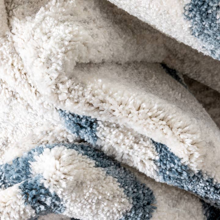 Well Woven – Großhandel Teppichvorleger – Kind & Baby – Reeve Moderner Zick-Zack-Zick-Zack-Kinderteppich in Elfenbeinfarben4