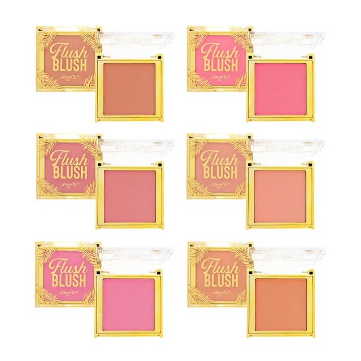 PINEAPPLE Beauty - Wholesale Retailer Display - Beauty & Wellness - AMORUS CO-FLBD Flush Blush Display - 36 pcs