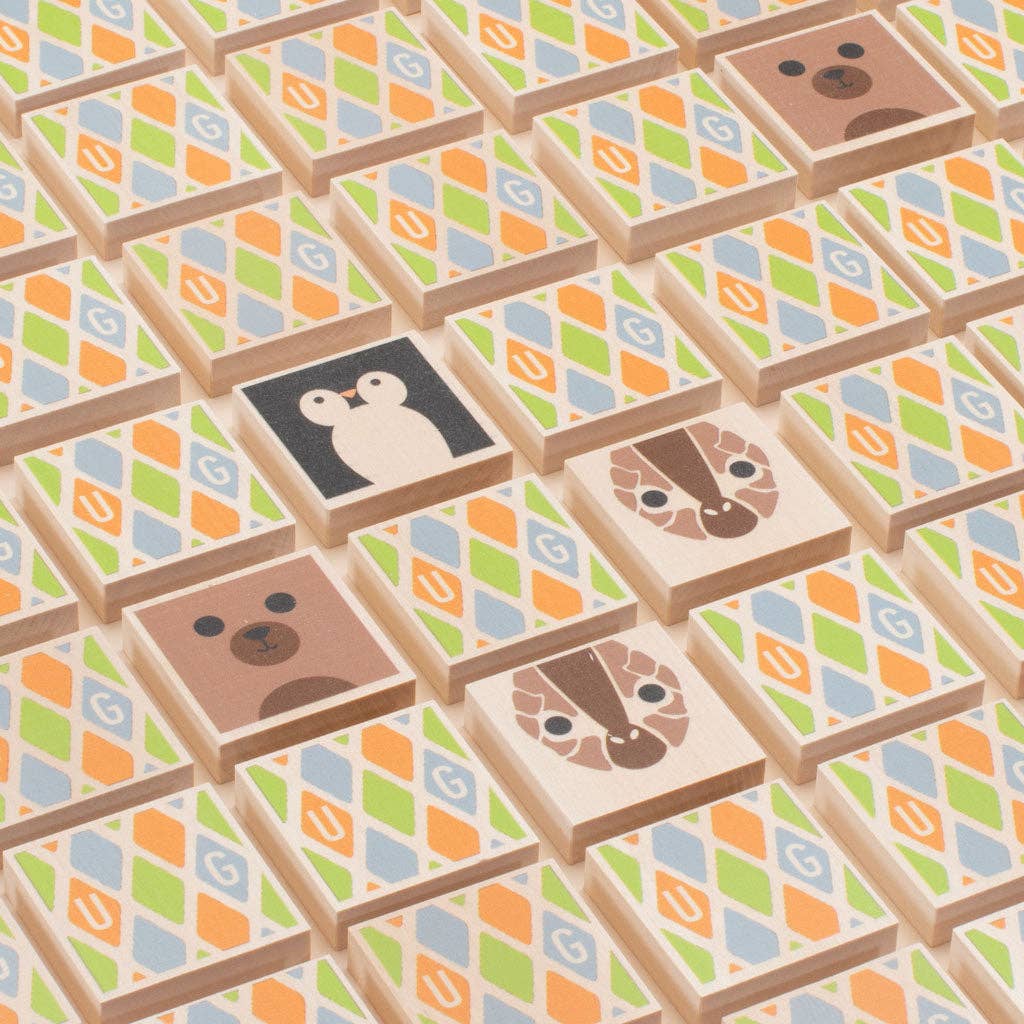 Uncle Goose - Wholesale Brain Game - Kids - Uncle Goose Chips - Cubelings Memory Game1