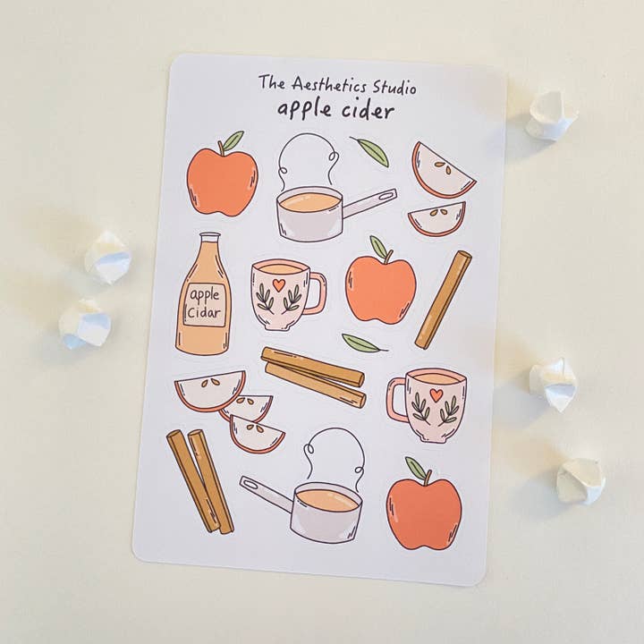 The Aesthetics Studio - Wholesale Sticker - Cozy Winter Collection15