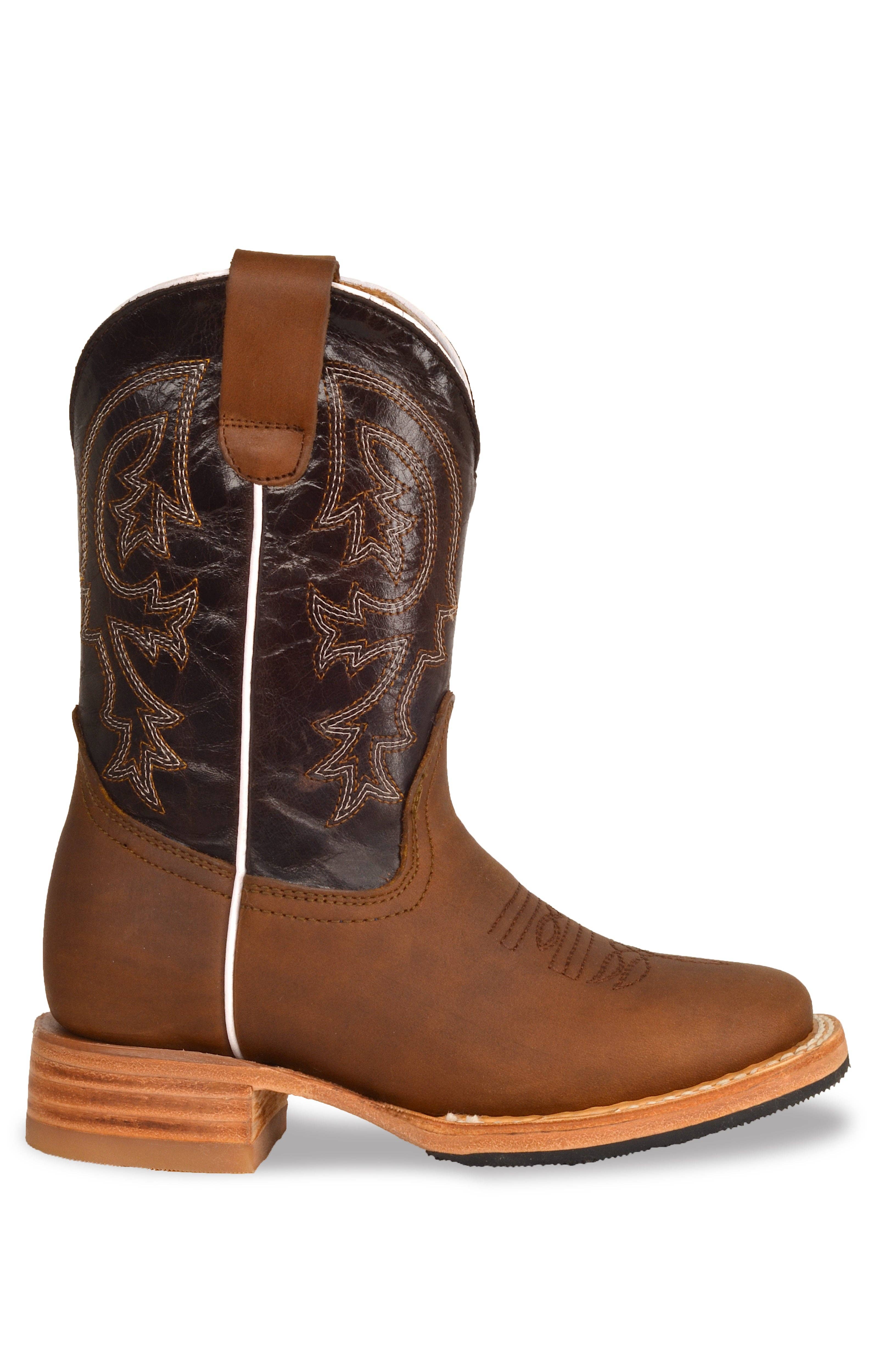 3103 COFFEE KIDS WIDE SQUARE BOOT for wholesale on Faire1