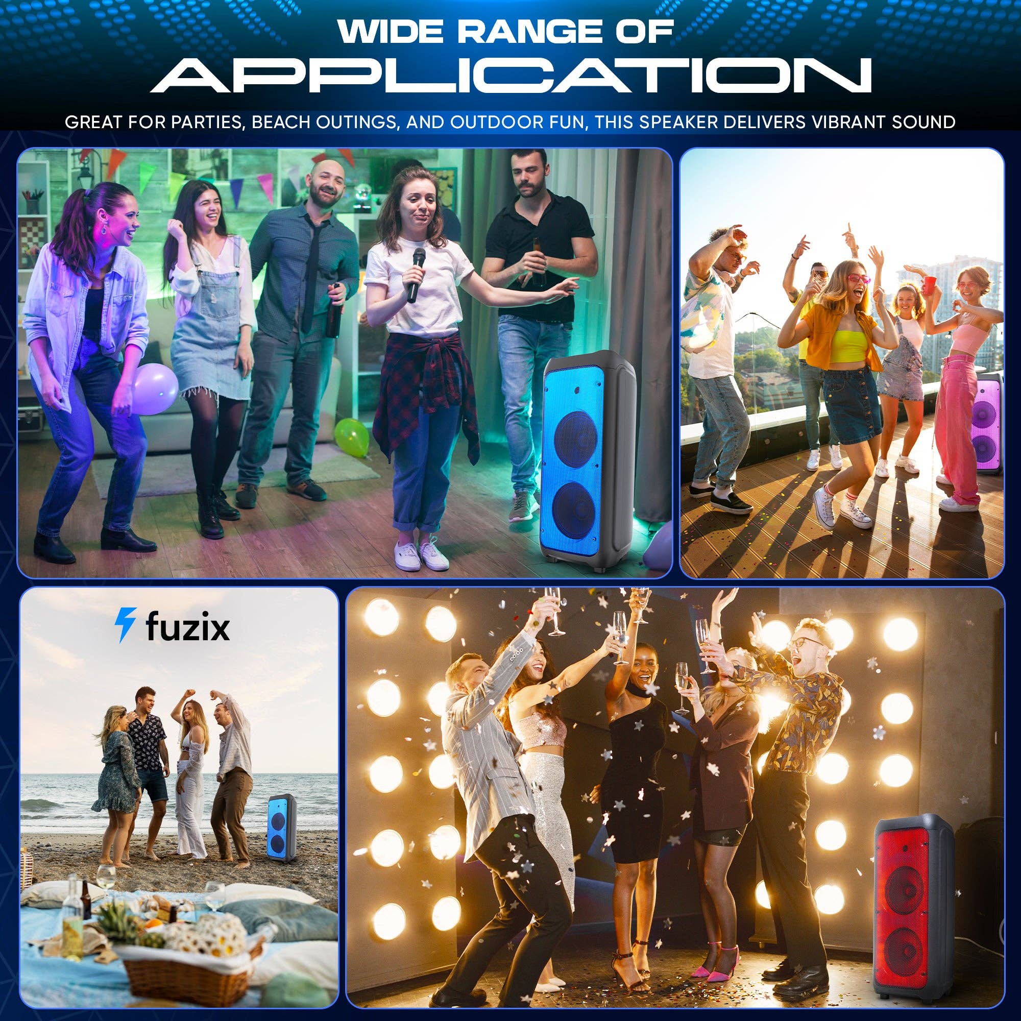 fuzix - Wholesale Luidsprekers/speakers - Nova Karaoke-luidspreker2