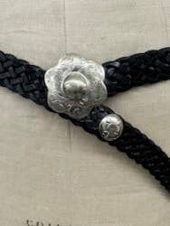 LEATHER BRAIDED BELT for wholesale by DAIRI