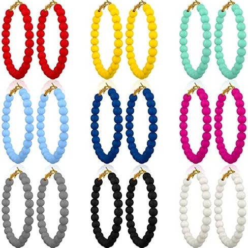 Kate Tuesday Jewelry - Wholesale Hoop Earrings - Summer Vibrant Hoop Earrings