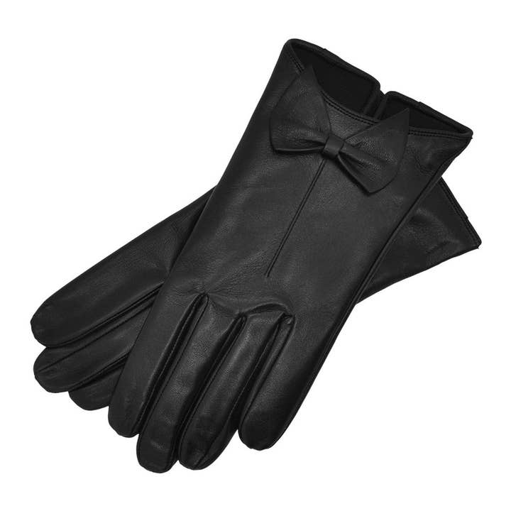 Avellino Black leather gloves for wholesale by 1861 Glove Manufactory