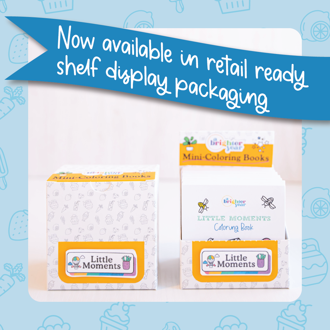 A Brighter Year - Wholesale Colouring and activity book – adult - Tiny Eats Treats Easy Tear Glue Bind Coloring Book for Adult1