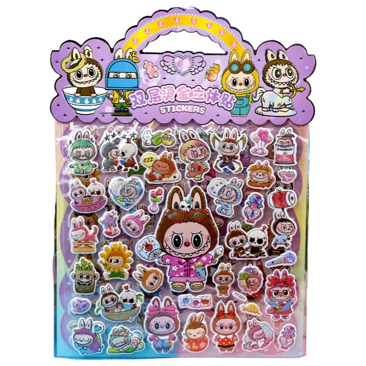Auraquise - Wholesale Sticker - Kids & Baby - Cartoon 3D Double-Layer Cartoon Foil Decorative Stickers7