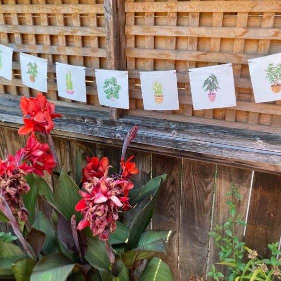 Plant Posse – wholesale Banner – Plant Prayer Flag5