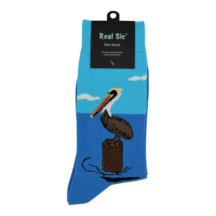 Real Sic - Wholesale Socks – Unisex - Animal Socks - Pelican, Puffin, Flamingo, Penguin Fun Socks15