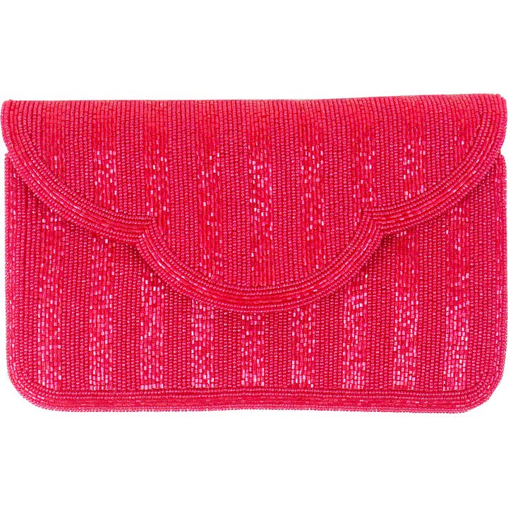 POCHETTE EN PERLES DE RHUBARBE pour la vente par Pizzazz, Inc.