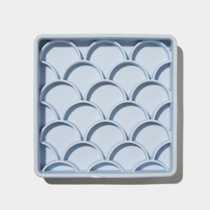 3-in-1 fish scale slow feeder bowl - sky for wholesale on Faire2