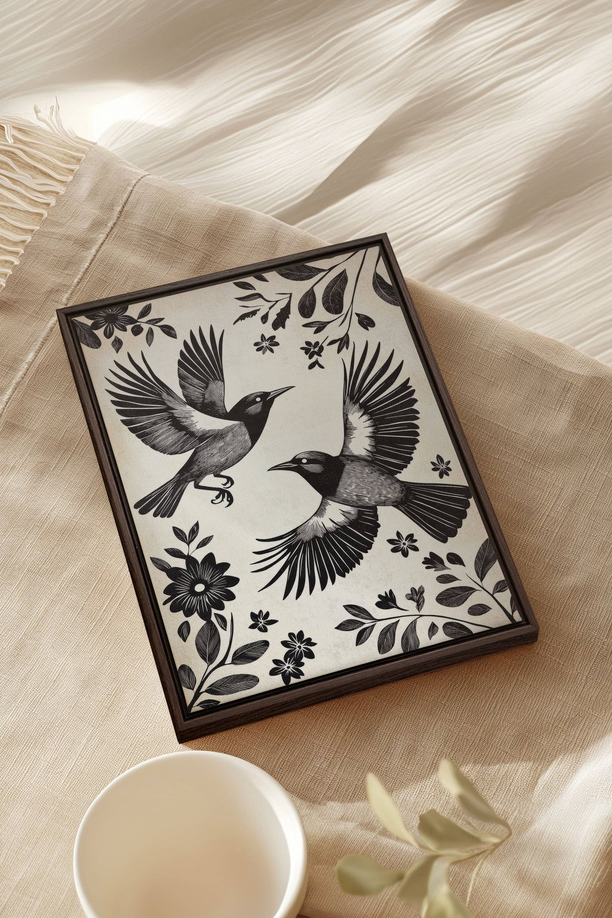 Oleka Canvas - Wholesale Art Print - DARK WINGS, canvas wall art print5