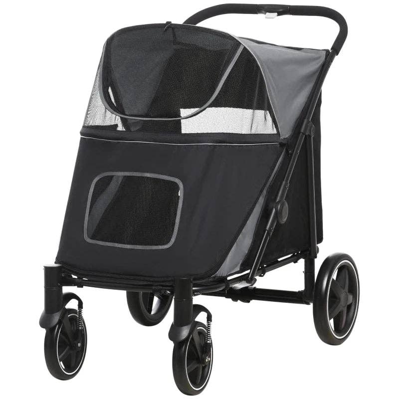Furr-Baby Gifts - Wholesale Pet Carrier - Cat/Dog - One-Click Foldable Stroller for Large Medium Small Dogs, Pet, Cats with Storage0
