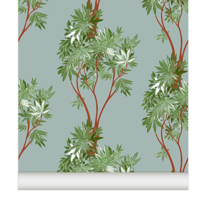 ERABLES fabric color Morning calm for wholesale by Little Cabari