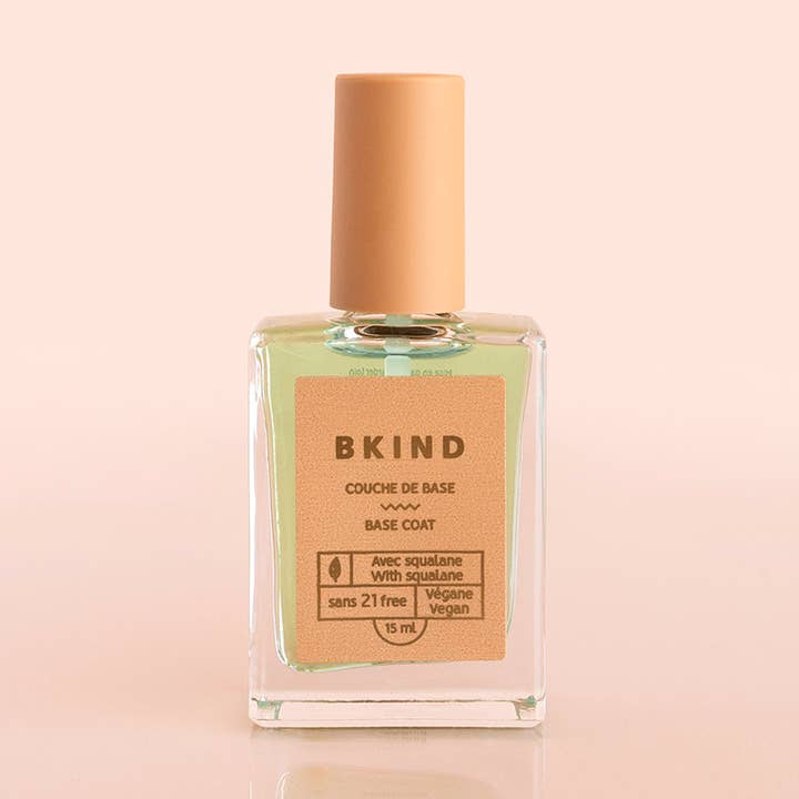 BKIND - Wholesale Nail Polish - Vegan & 21-free Nail Polish - Base Coat with Squalane0
