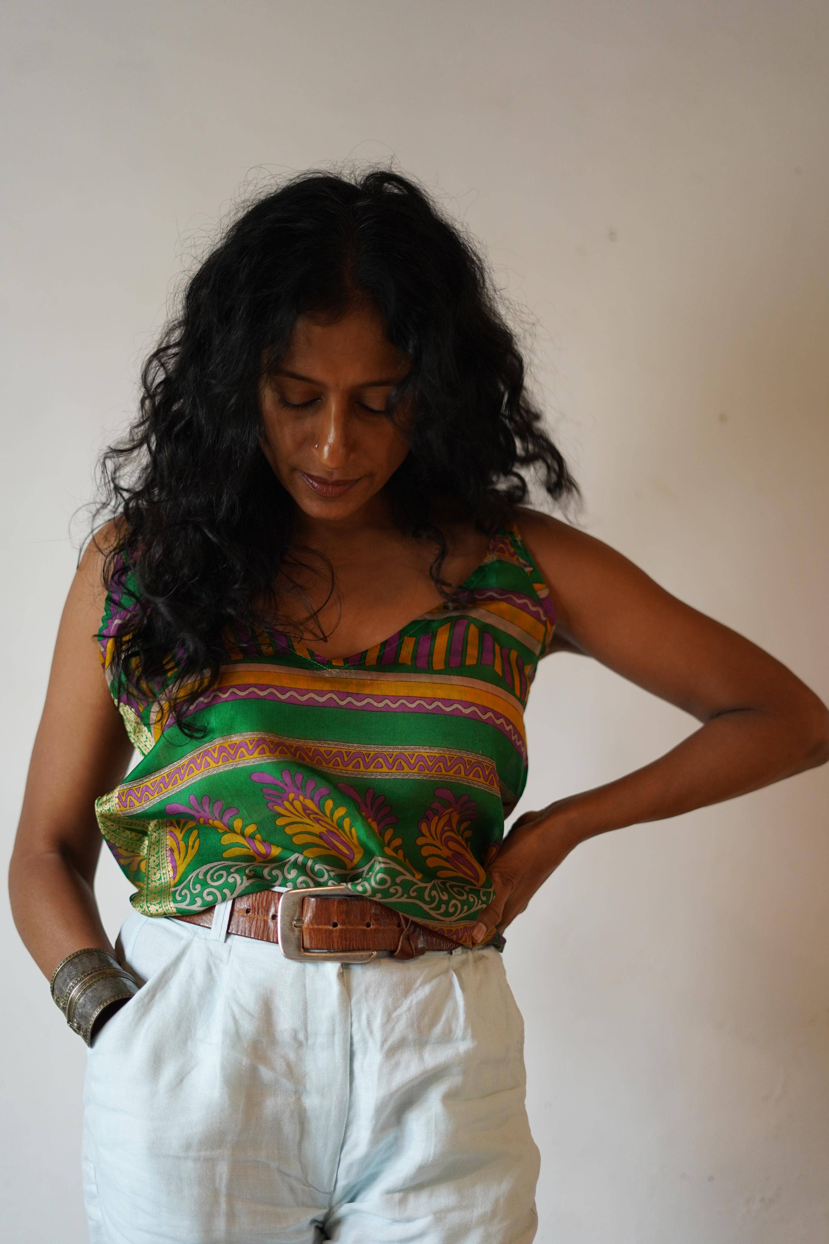 Annahmol - Wholesale Camisole - Women's - Vintage Silk Zero-Waste Cami15