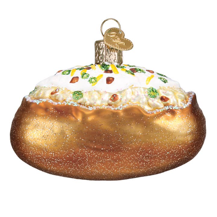 Old World Christmas - Wholesale Ornament - Baked Potato Ornament1