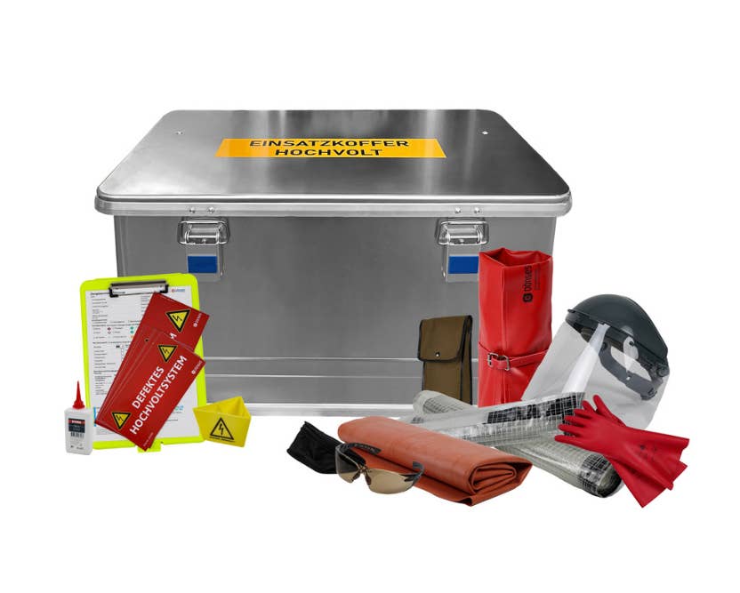 GS Brandschutz - Wholesale First Aid Kit - Dönges High Voltage Tool Kit, in Aluminum Transport Box