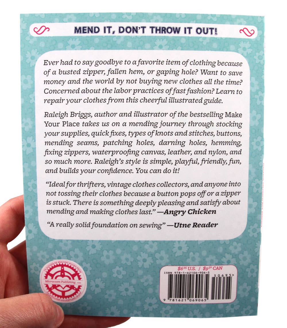 Microcosm Publishing & Distribution - Wholesale Crafts, Hobbies & DIY Book - Fix Your Clothes: Sustainable Magic of Mending6