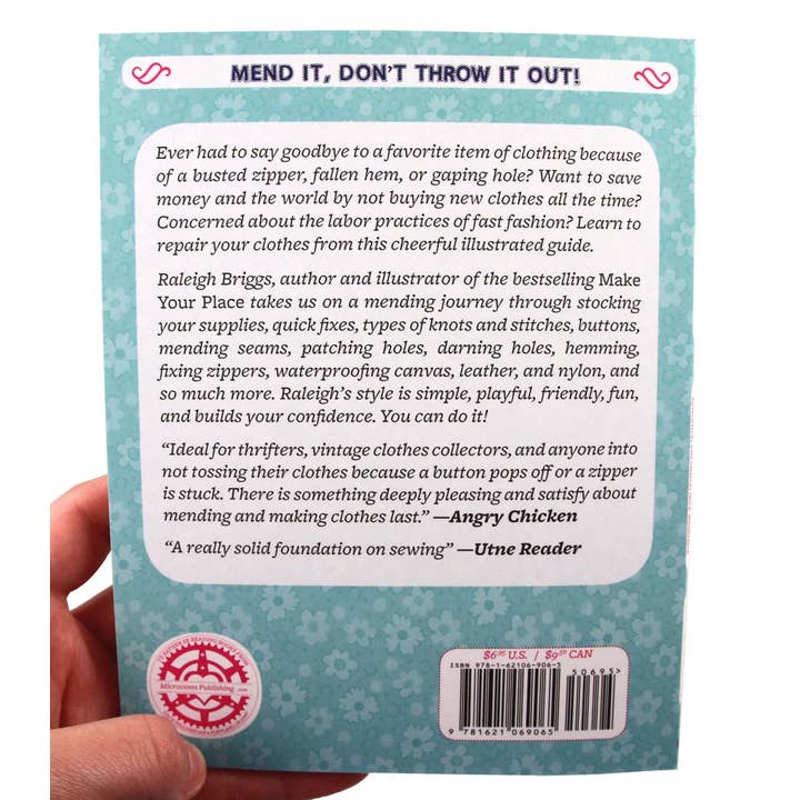 Microcosm Publishing & Distribution - Wholesale Crafts, Hobbies & DIY Book - Fix Your Clothes: Sustainable Magic of Mending6