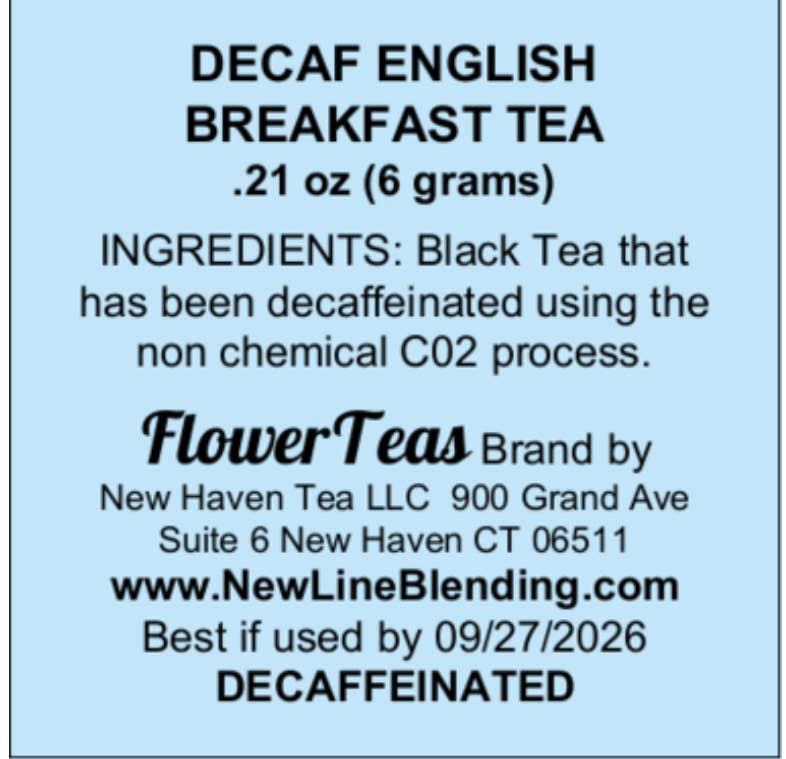 FlowerTeas - Venta al por mayor Tés a granel - Té suelto y mezclas de Matcha en tubos de ensayo6