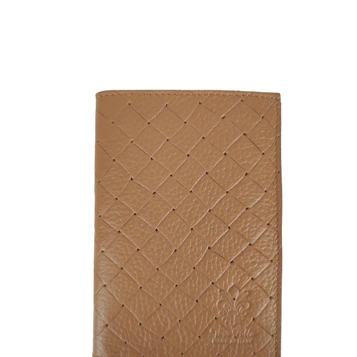 Florence Leather - Wholesale Wallet - Women's - Woven pattern leather wallet7