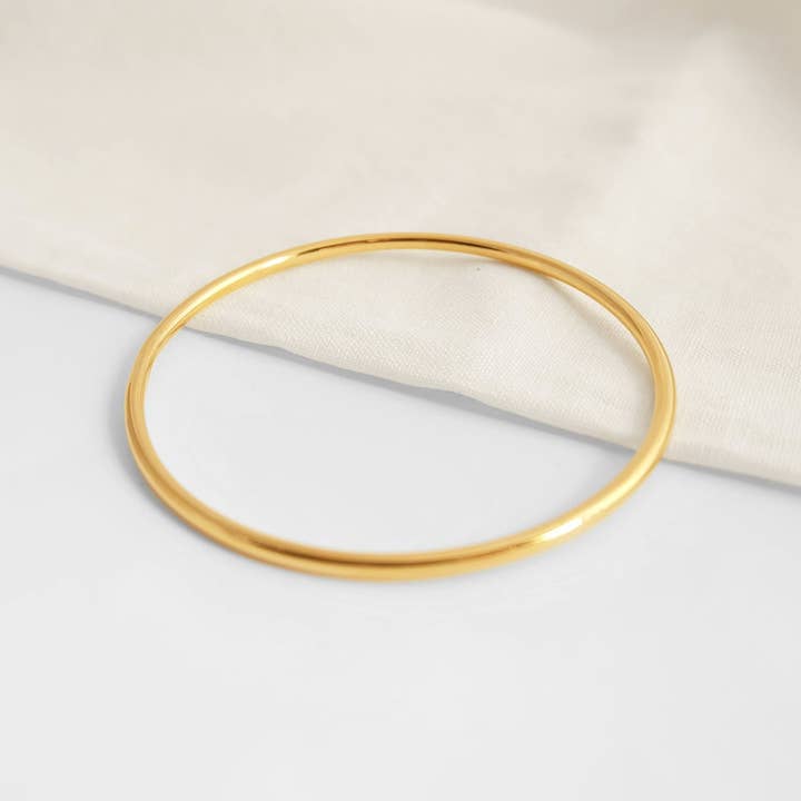 Effen gouden armband voor wholesale door Augusta Jewellery