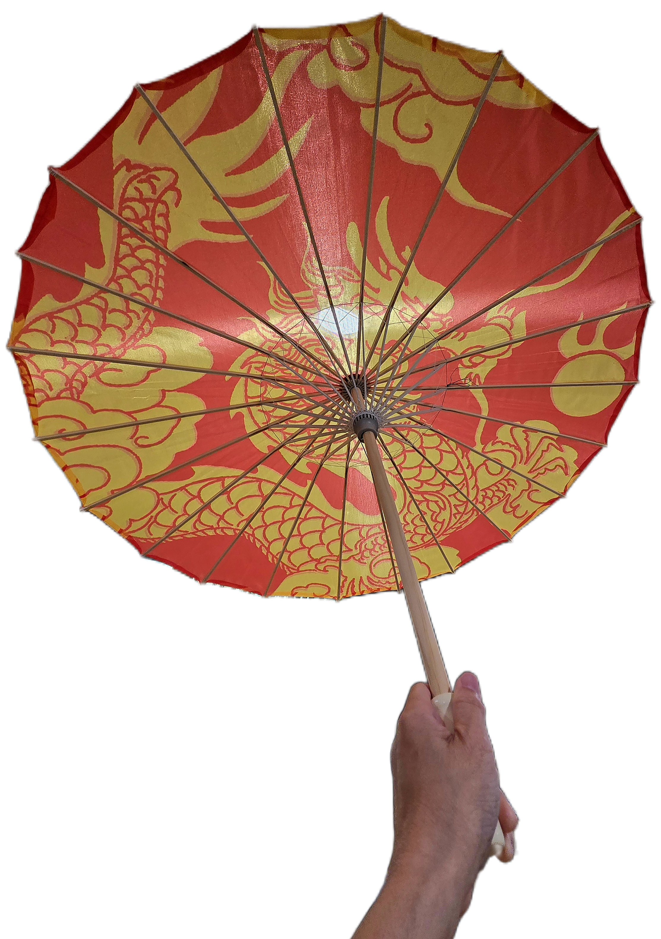 Fiona Accessories - Wholesale Umbrella - Unisex - Dragan Oriental Asian Style Parasol 2 Style 21.50"3