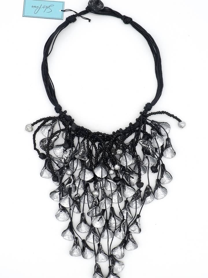 Sol e Praia - Recycled Paper Necklace (ALEXUS) for wholesale by La Mar