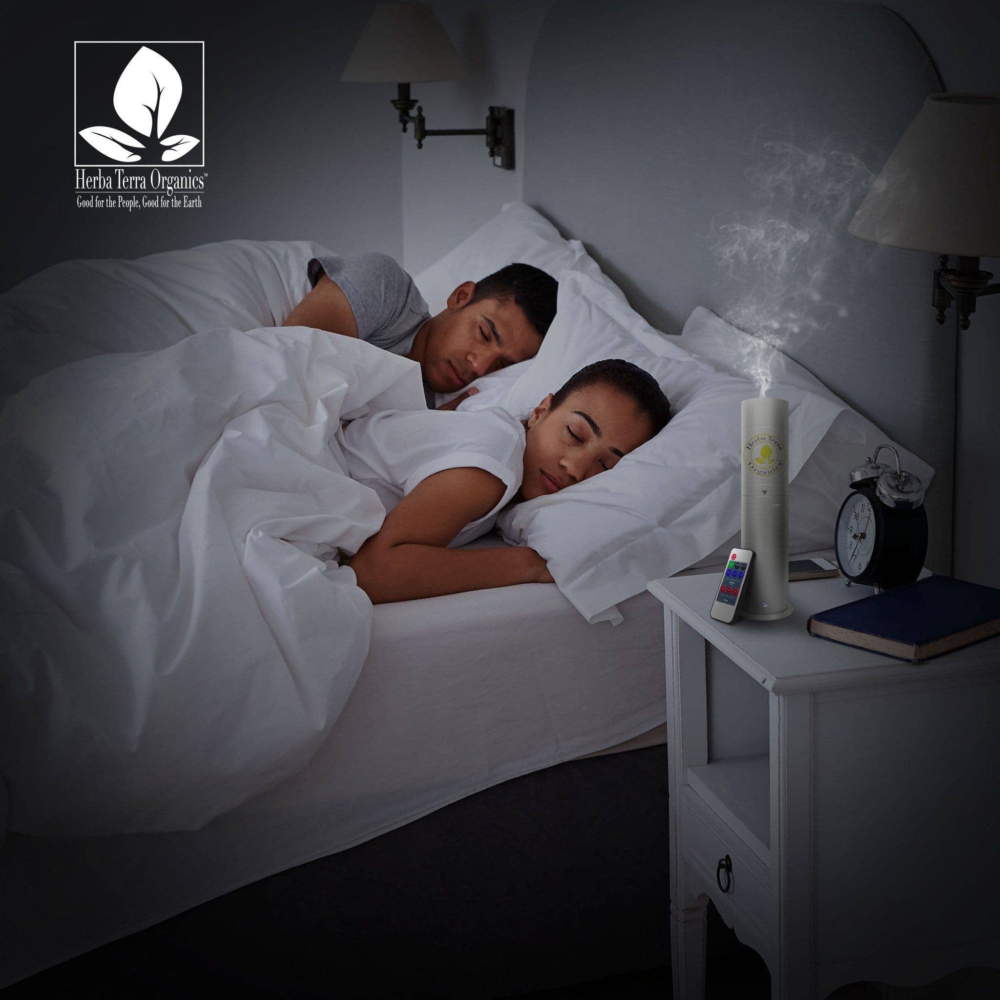 Herba Vera Organics – Engroshandel Elektronisk diffuser – Essential Oil Nebulizer Diffuser4