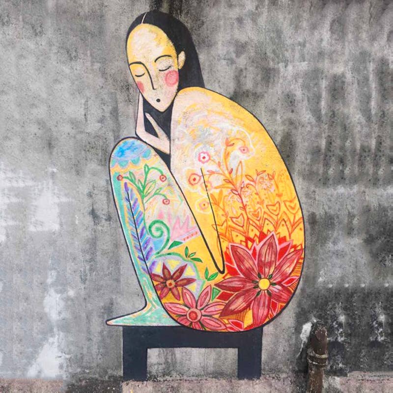 Eicie – Impressão artística por atacado – #01338 beauty street art tela de arte1