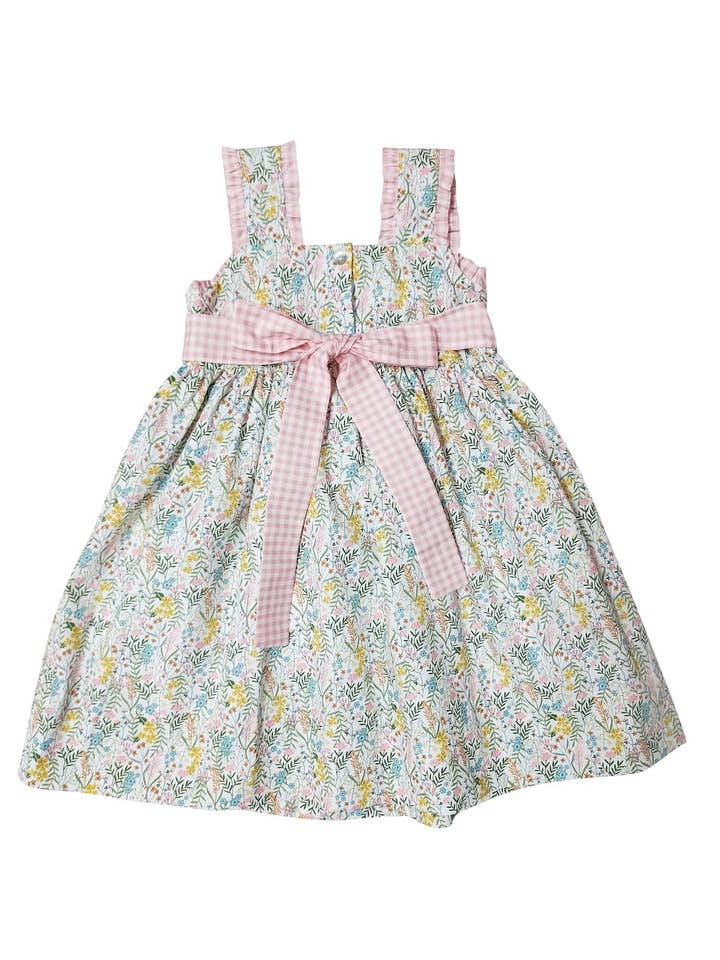 Marco and Lizzy - Wholesale Dress - Kids - "Adrian and Oliver Collection" Adrian Smocked Girl's Dress2