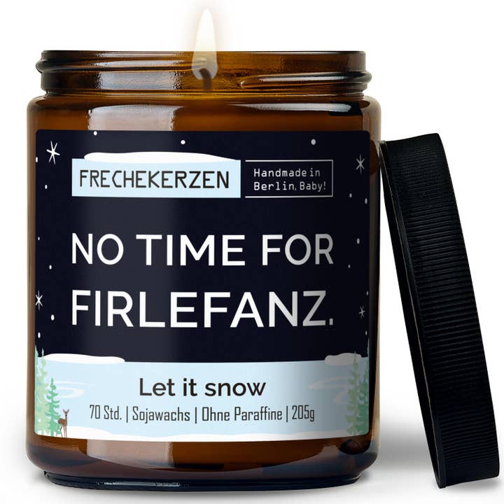 mysoy® Duftkerzen-Manufaktur - Wholesale Jar/Filled Candle - Funny Candle | no time for nonsense.| Gift Soy12