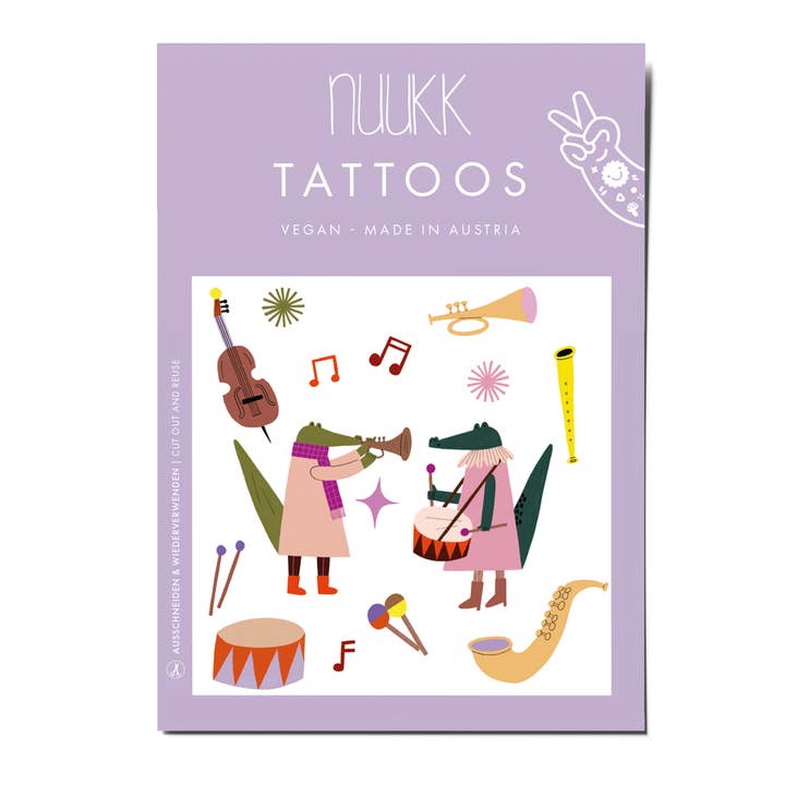 Tatuajes infantiles "Cocodrilo" para venta al por mayor de nuukk GmbH