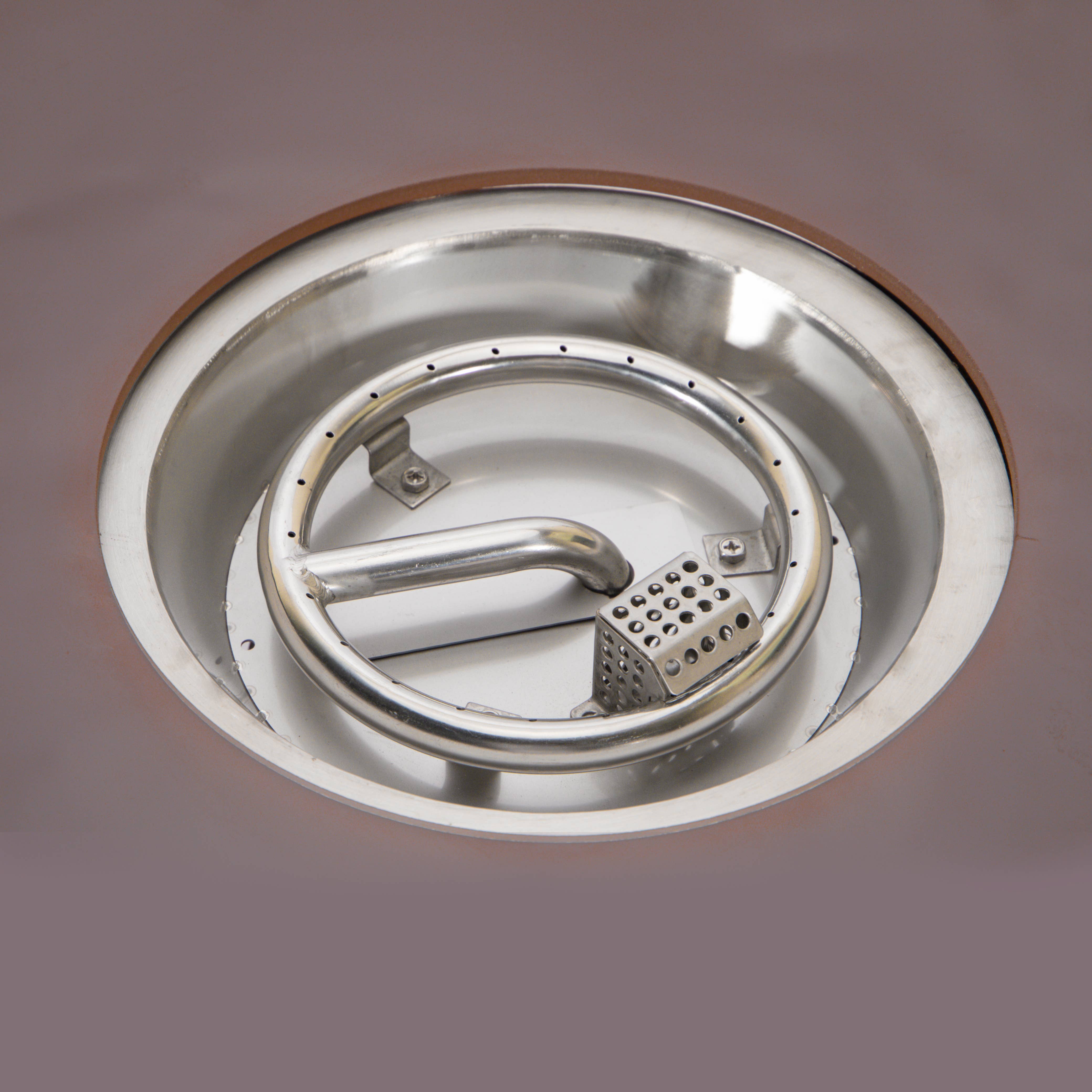 LeisureMod - Wholesale Fire Pit - Walbrooke Aluminum Propane Round Outdoor Fire Pit Table9