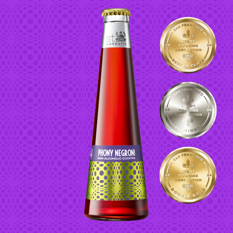 St. Agrestis - Vente Apéritifs sans alcool/mocktails - Phony Negroni® sans alcool de St. Agrestis.1