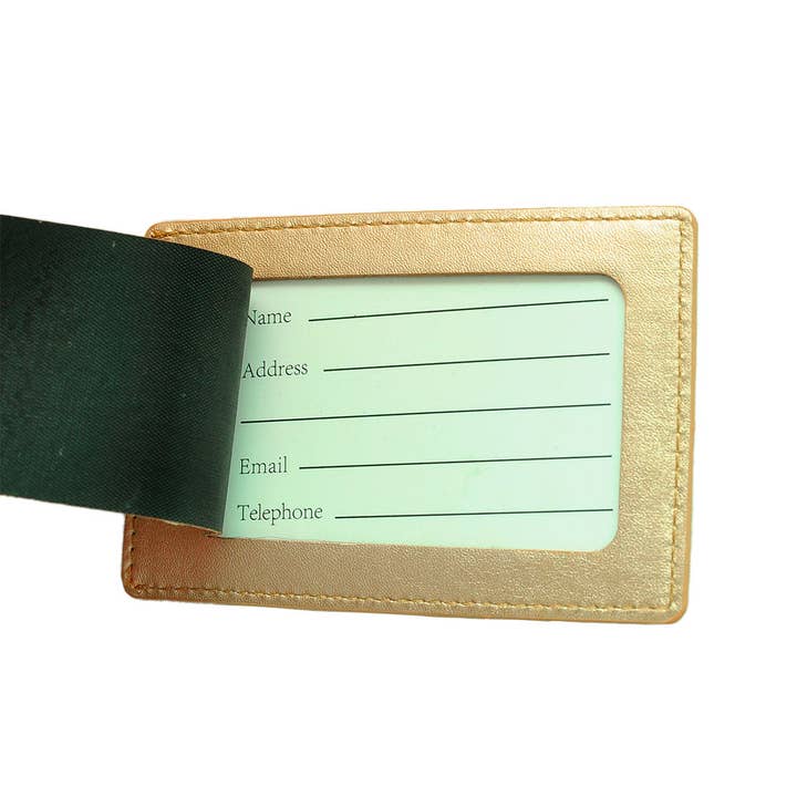 Betsy Dare - Wholesale Luggage Tag - Lightning Bolt Luggage Tag in Opening Night1